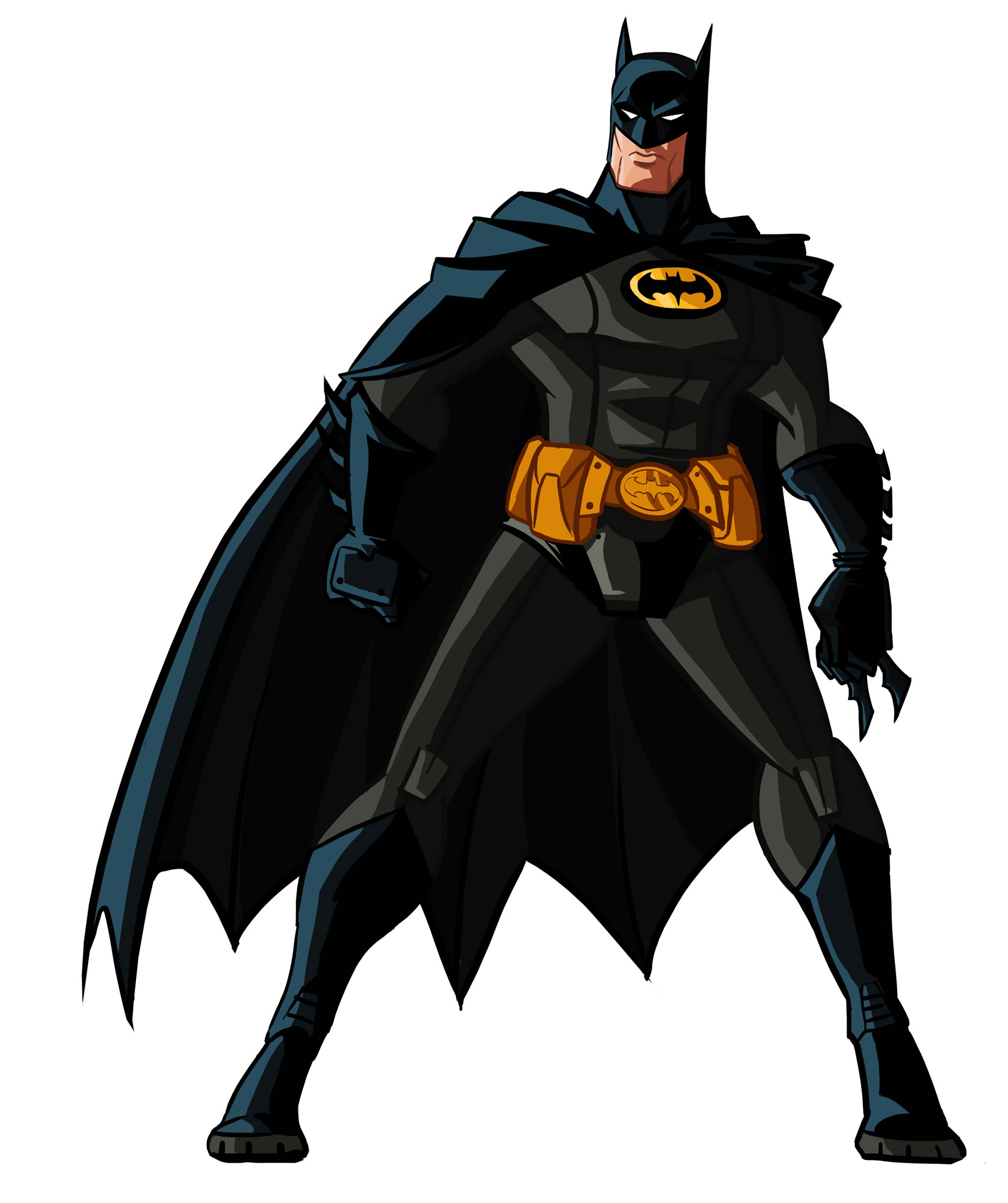 Супергерои: как нарисовать Бэтмена (Batman)