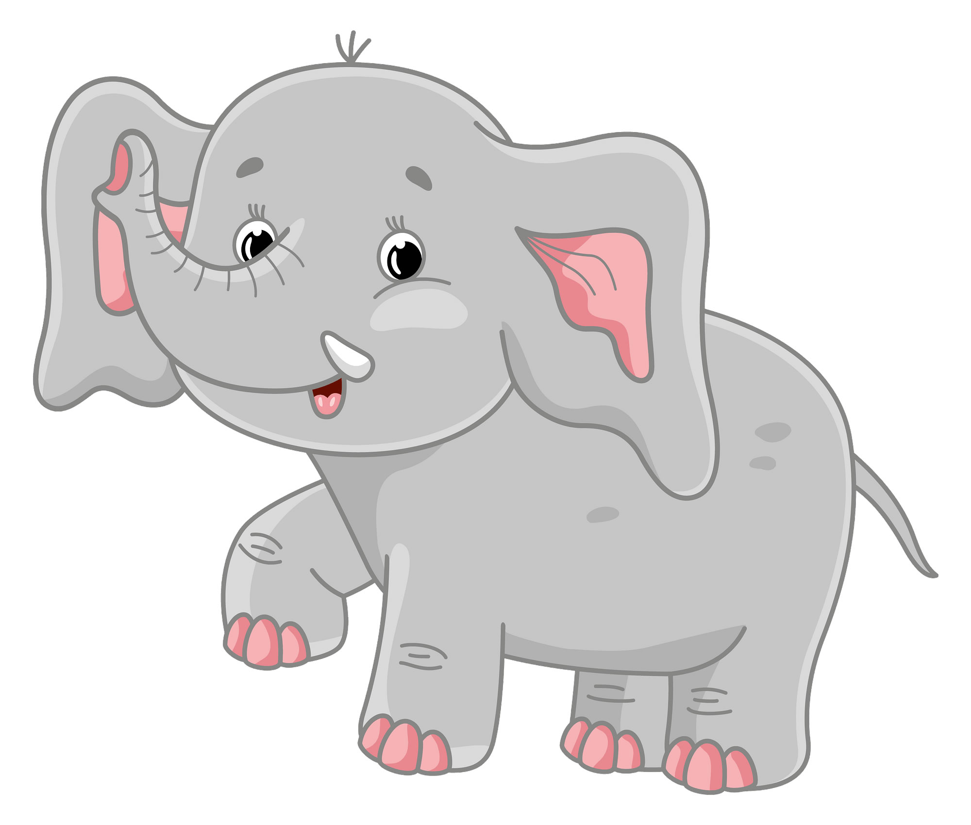 Слон Дамбо картинка для детей
