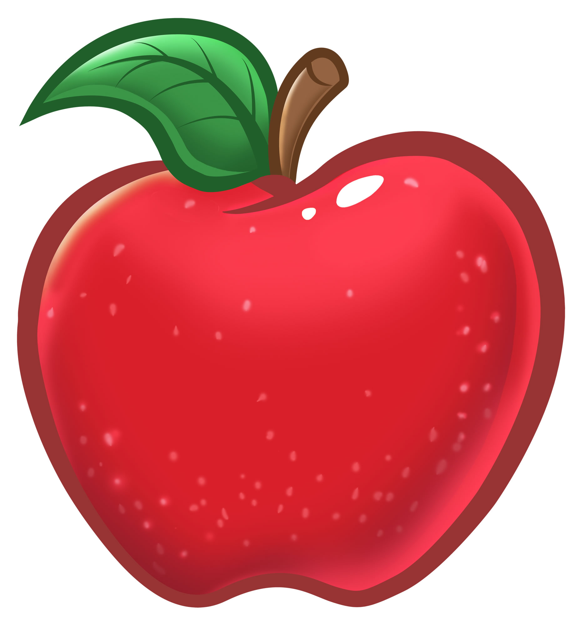 Яблочко картинка для детей